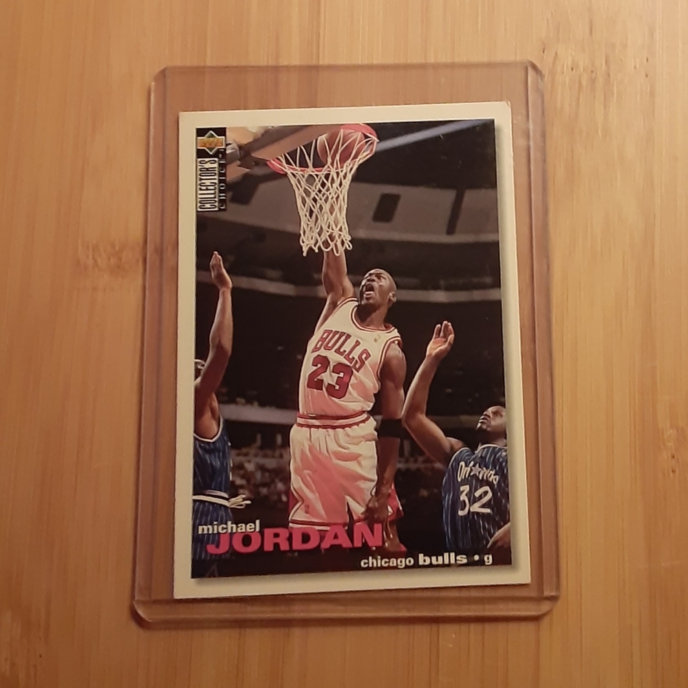 Vintage Michael Jordan Collector's Card - VGC